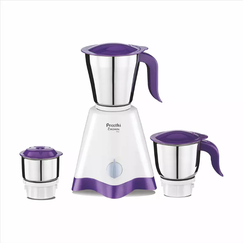 PREETHI MIXIE CROWN PRO 600W 3JAR