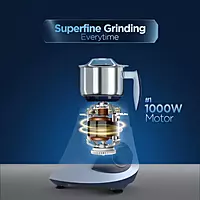 PREETHI MIXIE NEW BL TITANIUM 1000W 6JAR