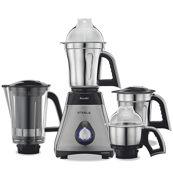 PREETHI MIXIE STEELE SUPREME 4JAR 750W
