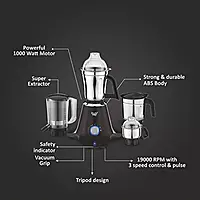 PREETHI MIXIE TAURUS PLUS 1000W 4JAR