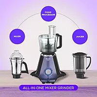 PREETHI MIXIE ZODIAC GLITER 5JAR 750W