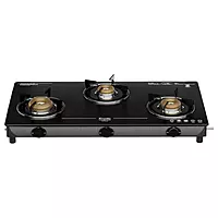 PREETHI STOVE GTS VALENTINO CARBON BLACK SAINT GOBAIN GLASS 3B
