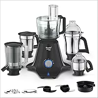 PREETHI MIXIE ZODIAC BLACK 5JAR 750W