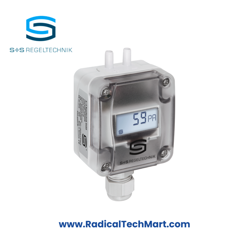 S+S Regeltechnik PREMASGARD 2115 LCD Differential Pressure Transmitter with LCD Display