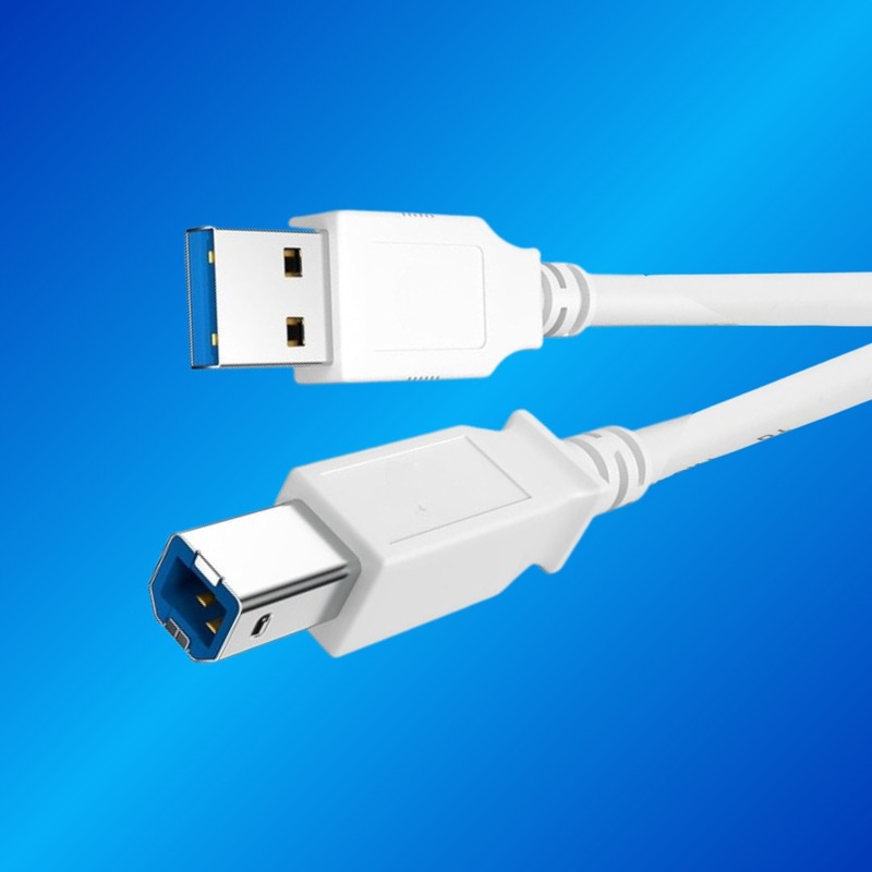 USB A Male to B Male Printer Scanner Cable,Compatible with Canon, Brother, Dell, Epson, HP, Samsung, Lexmark, and Panasonic Printers and Scanners