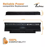 Dell N5010r Laptop Battery: Reliable power source for your Dell Inspiron N5010 series. 6-cell lithium-ion design, 5200mAh capacity, ensures long-lasting performance and compatibility. Stay charged!