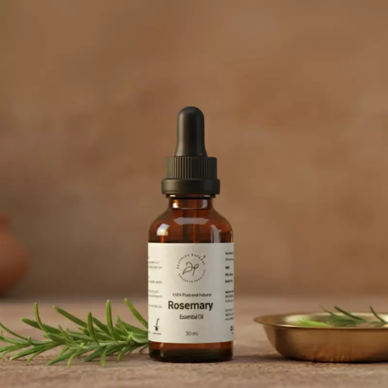 Rosemary Essential Oil (30ml) – Natural Hair Growth & Scalp Care Solution