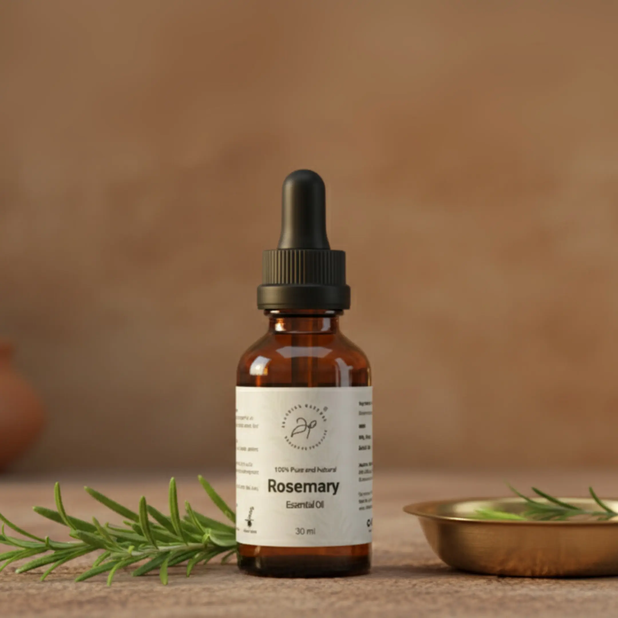 Rosemary Essential Oil (30ml) – Natural Hair Growth & Scalp Care Solution
