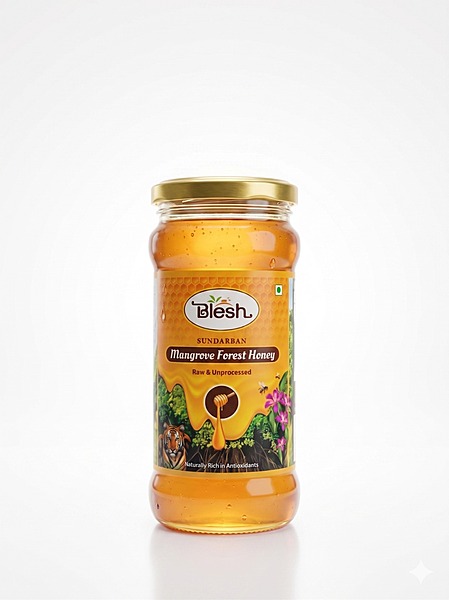Blesh Sundarban Mangrove Forest Honey-490gm