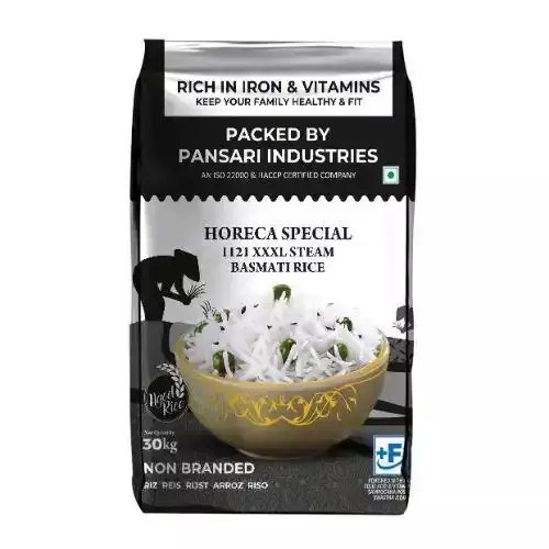 Pansari - Horeca Special XXXL Steam Basmati Rice 30 Kg