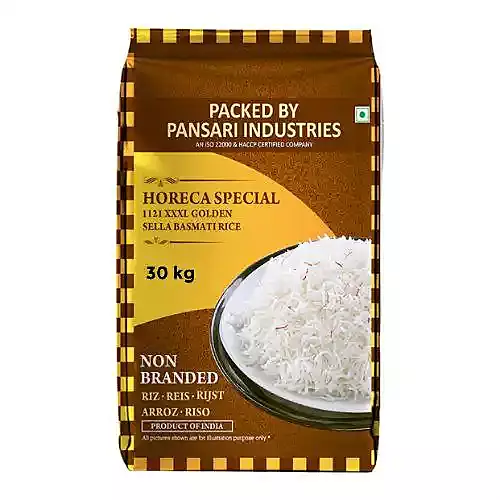 Pansari - Horeca Special 1121 XXXL Golden Sella Basmati Rice 30Kg