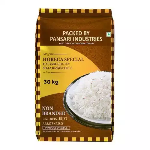 Pansari - Horeca Special 1121 XXXL Golden Sella Basmati Rice 30Kg