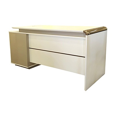 PROFURN EBY DG02-D0116W Melamine Table|1.6 MTR|||Office/Executive Table