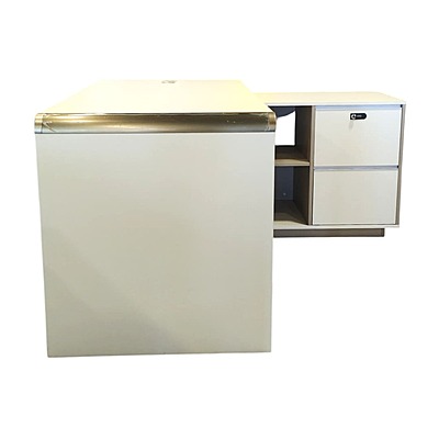 PROFURN EBY DG02-D0116W Melamine Table|1.6 MTR|||Office/Executive Table