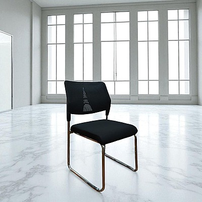 PROFURN EBY J169C Visitor Chair||Black|Office Chair
