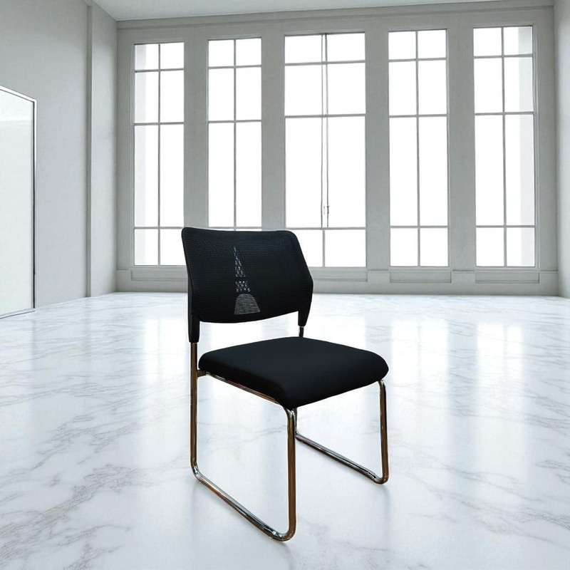 PROFURN EBY J169C Visitor Chair||Black|Office Chair