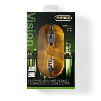 SKY HDMI 8K CABLE OXYGEN FREE COPPER PROFIGOLD 1M