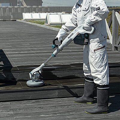 Floor Polisher/Scrubber Machine, 190mm 40V PS001GZ Cordless W/o Battery & Charger: Makita