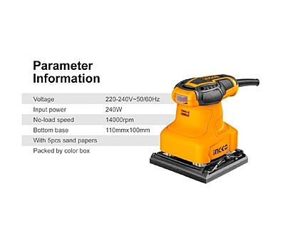INGCO Palm Sander PS2408 (240W)