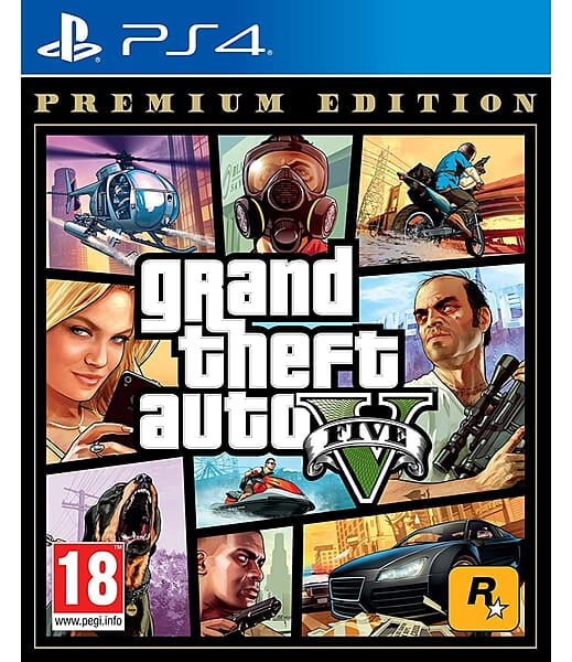 PS4 Rockstar Games: Grand Theft Auto V | Premium Edition | Playstation 4|
