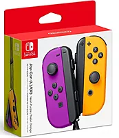 Nintendo Switch Neon Purple/ Neon Orange Joy-Con (L-R)