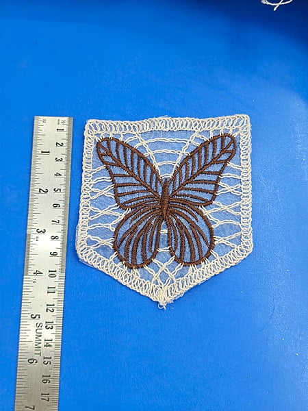 Coding Pocket Butterfly Brown BIG Size