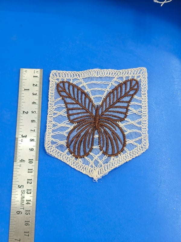 Coding Pocket Butterfly Brown BIG Size
