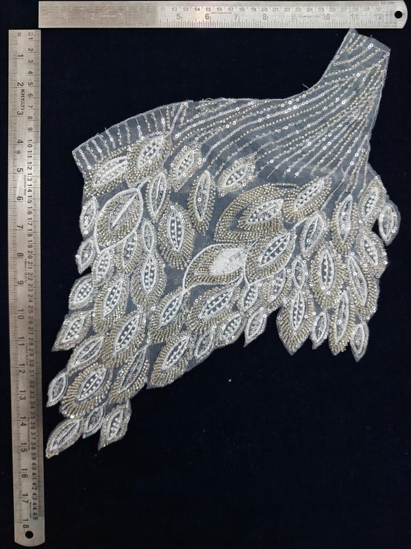 Beads Big Chest Patch 19 inch