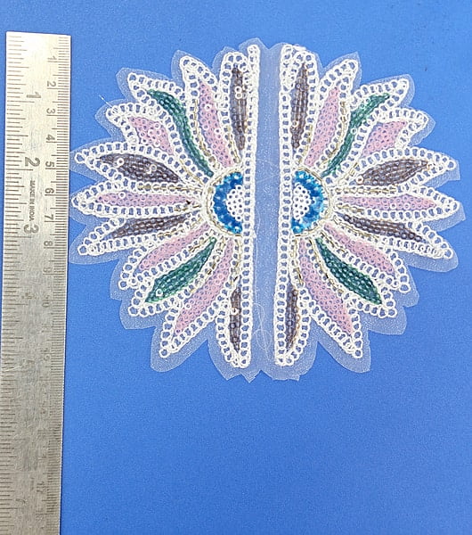 MultiColour Two Side Patch Sun