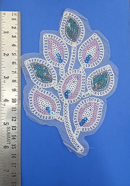 Multi colour 8 leaf