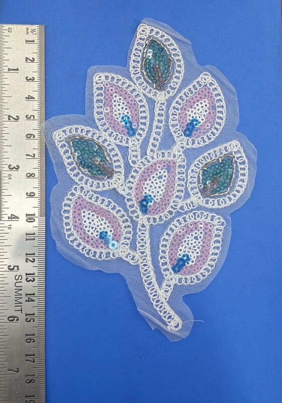Multi colour 8 leaf