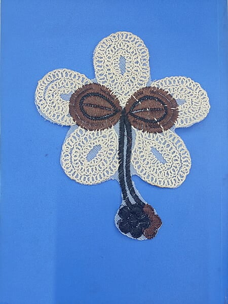 Brown Flower Ghanti