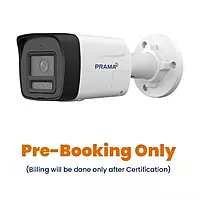 (STQC) Prama 4MP IP Bullet Camera PT-NC140D7-WNMS/AW(D2)