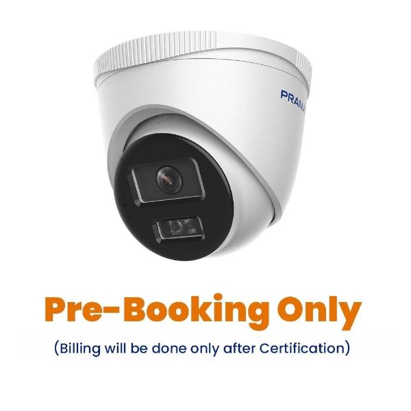 (STQC) Prama 4MP IP Dome Camera PT-NC143D7-WNMS/AW(D2)