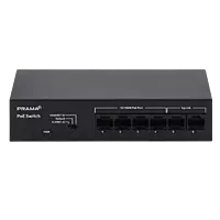 PRAMA POE SWITCH 4 PORT 10/100+2 UPLINK ETHERNET 10/100 PT-SW1U06P-E