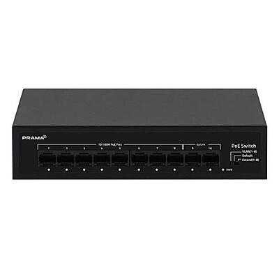 Prama 8+2 Port POE Switch PT-SW1U10P-E