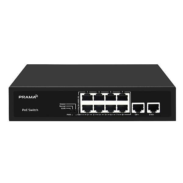 Prama 8+2 Port POE Switch PT-SW3U10P-E