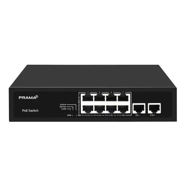 Prama 8+2 Port POE Switch PT-SW3U10P-E