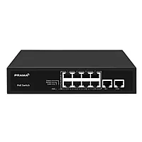 Prama 8+2 Port POE Switch PT-SW3U10P-E
