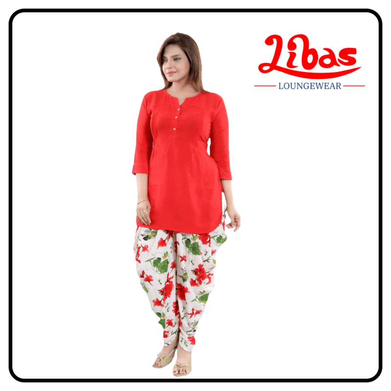 Copy of Classic Patiala Lounge Sets from Libas Loungewear - PT001 Copy of Classic Patiala Lounge Sets from Libas Loungewear - PT001