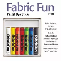 PENTEL PTS07E FABRIC FUN PASTEL DYE STICKS 7 CLR (TWN) PENTEL PTS07E FABRIC FUN PASTEL DYE STICKS 7 CLR (TWN)