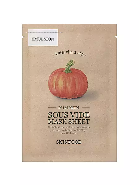 SKINFOOD PUMPKIN SOUS VIDE MASK SHEET
