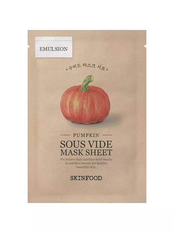 SKINFOOD PUMPKIN SOUS VIDE MASK SHEET
