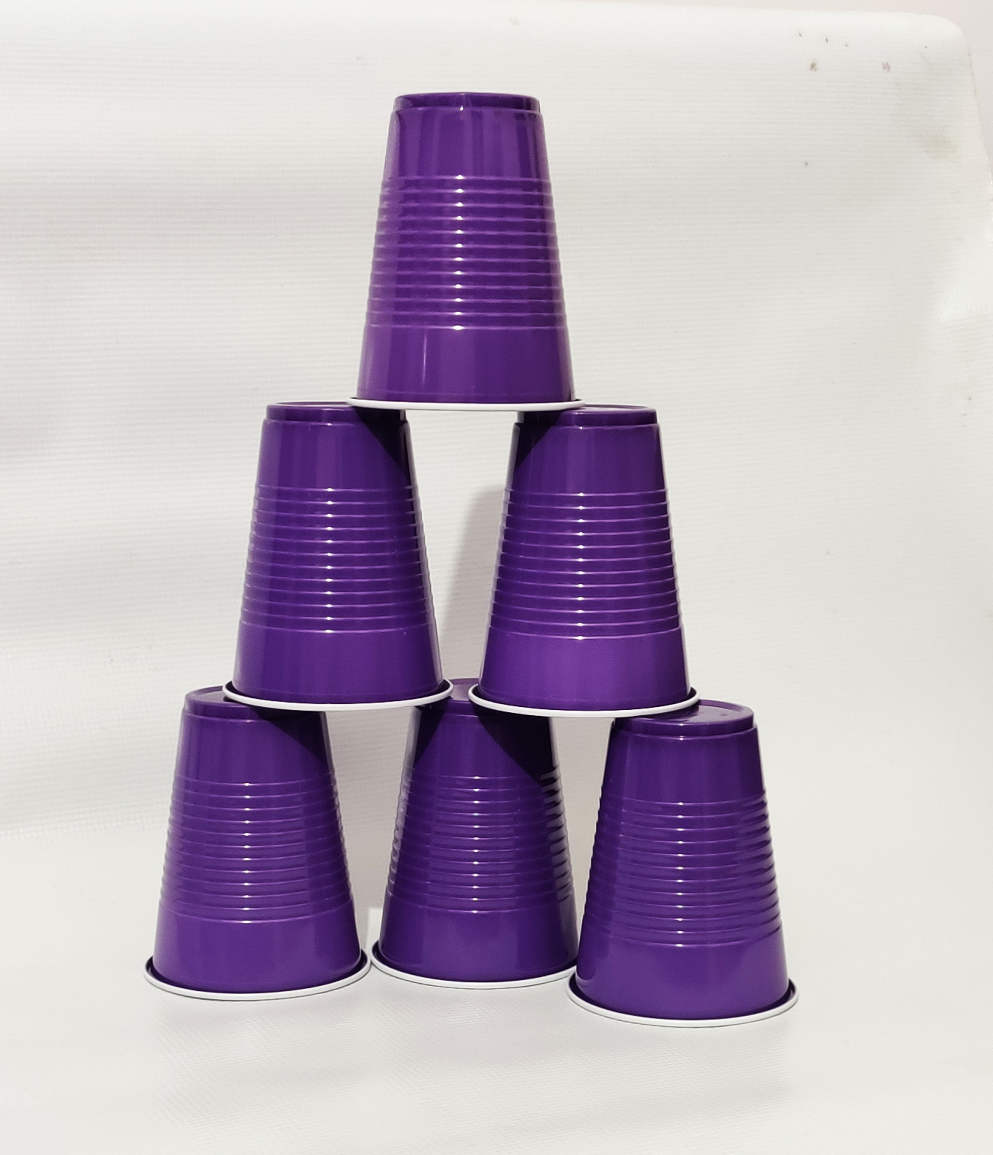 The Magic Balloon Store- Beer Pong Glasses- Drinking Glasses for Christmas Bachelor Cocktail New Year and Wedding Party Supplier - Liquid Capacity 450ml Pack of 20pcs