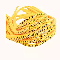 PVC Cable Marker 4mm Ferrule (Numbering 0 to 9)