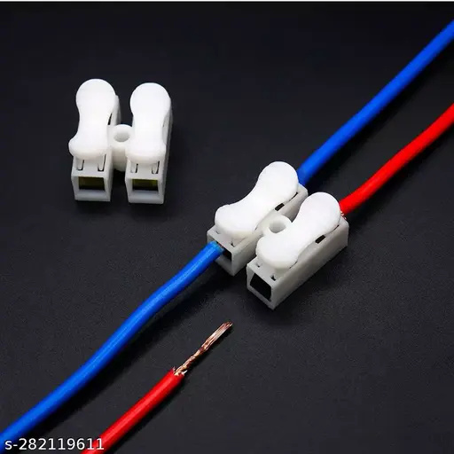 PVC White DB 15 Wire Jointer 2-Pole 220V Electrical Connector in Durable (White) PVC White DB 15 Wire Jointer 2-Pole 220V Electrical Connector in Durable (White)