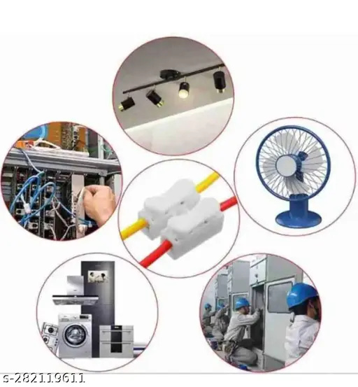 PVC White DB 15 Wire Jointer 2-Pole 220V Electrical Connector in Durable (White) PVC White DB 15 Wire Jointer 2-Pole 220V Electrical Connector in Durable (White)