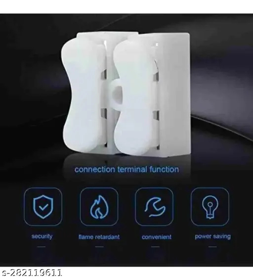 PVC White DB 15 Wire Jointer 2-Pole 220V Electrical Connector in Durable (White) PVC White DB 15 Wire Jointer 2-Pole 220V Electrical Connector in Durable (White)