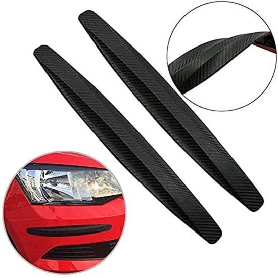 PVC Car Bumper Corner Protector Scratch Guard Car Bumper Guard 2 pcs Pack of 1 PVC Car Bumper Corner Protector Scratch Guard Car Bumper Guard 2 pcs Pack of 1