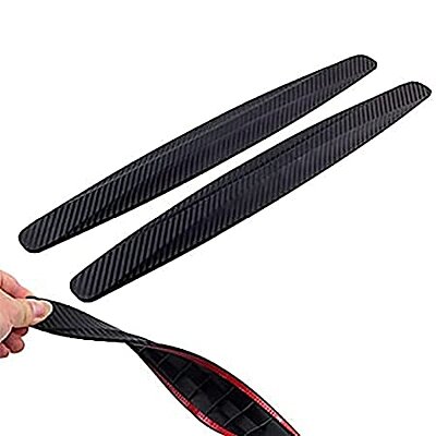 PVC Car Bumper Corner Protector Scratch Guard Car Bumper Guard 2 pcs Pack of 1 PVC Car Bumper Corner Protector Scratch Guard Car Bumper Guard 2 pcs Pack of 1